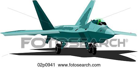 Clipart - f-22a-01. Fotosearch