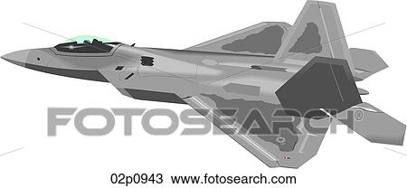 Clipart - f-22a-03. Fotosearch