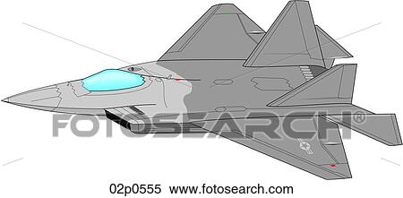 f-22a View Large Clip Art Graphic Clipart - f-22a. Fotosearch