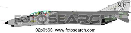 f-4e View Large Clip Art Graphic Clipart - f-4e. Fotosearch