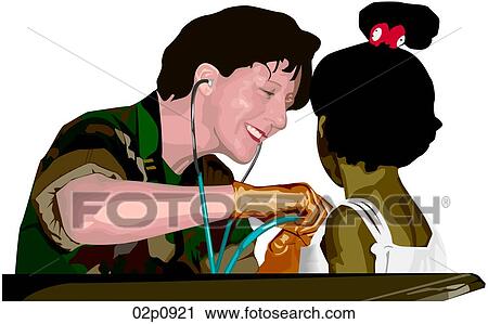 field nurse View Large Clip Art Graphic Clipart - field nurse. Fotosearch