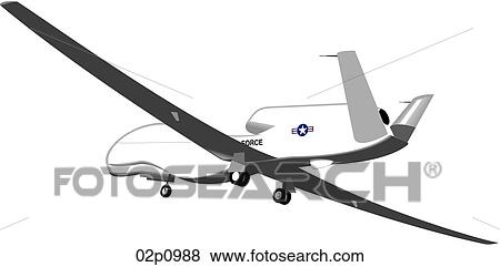 Clip Art - global hawk-3. Fotosearch