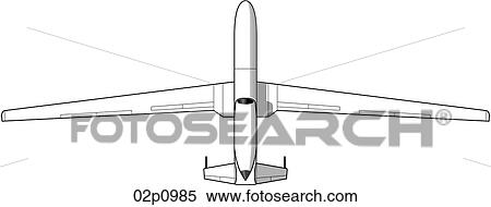 global hawk top View Large Clip Art Graphic Clipart - global hawk top. Fotosearch