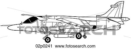 harrier side view View Large Clip Art Graphic Clipart - harrier side view. Fotosearch