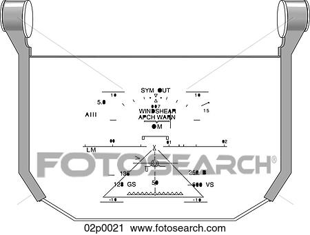 head up display View Large Clip Art Graphic Clipart - head up display. Fotosearch