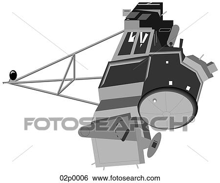 Clip Art - infrared signature craft. Fotosearch