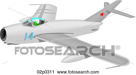 mig-17 fresco View Large Clip Art Graphic Clipart - mig-17 fresco. Fotosearch