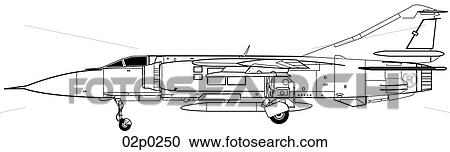 Clipart - mig-23 side view. Fotosearch