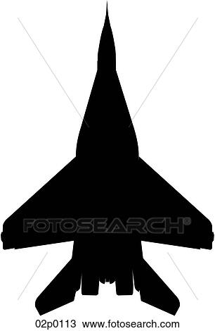 Mig 29 Top Icon Clipart 02p0113 Fotosearch