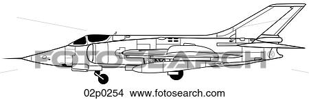 Clipart - namc a-5c side view. Fotosearch