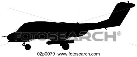 Clip Art - ov-10 side icon. Fotosearch