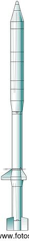 Clipart - starbird rocket. Fotosearch