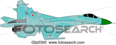 su-27 flanker View Large Clip Art Graphic Clipart - su-27 flanker. Fotosearch