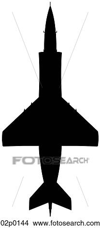 Clipart - yak-38 forger top icon. Fotosearch
