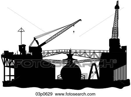 Clip Art of floating dry dock 03p0629 - Search Clipart, Illustration ...