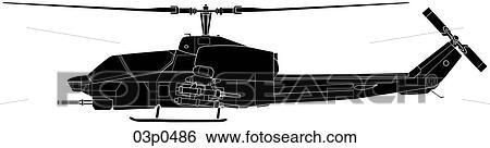 ah-1 side reversed View Large Clip Art Graphic Clip Art - ah-1 side reversed. Fotosearch