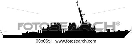arleigh burke (outline) View Large Clip Art Graphic Clipart - arleigh burke (outline). Fotosearch