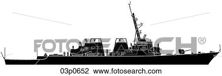 arleigh burke (reverse) View Large Clip Art Graphic Clipart - arleigh burke (reverse). Fotosearch