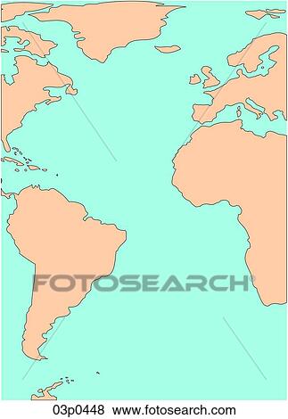 atlantic ocean shoreline View Large Clip Art Graphic Clip Art - atlantic ocean shoreline. Fotosearch