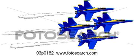 blue angels formation (4) View Large Clip Art Graphic Clipart - blue angels formation (4). Fotosearch