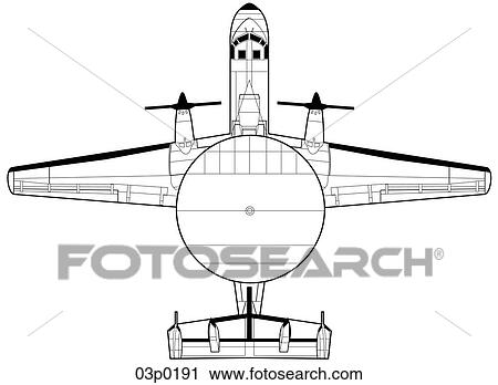 e-2c hawkeye top View Large Clip Art Graphic Clipart - e-2c hawkeye top. Fotosearch