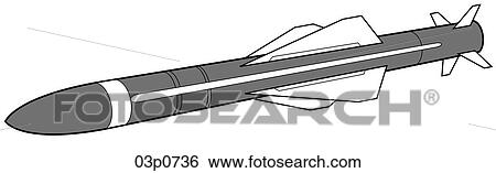 exocet am-39 (naval combat) View Large Clip Art Graphic Clip Art - exocet am-39 (naval combat). Fotosearch