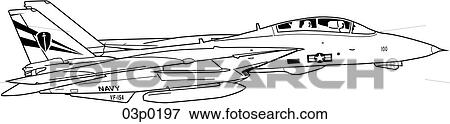 f-14 side action View Large Clip Art Graphic Clip Art - f-14 side action. Fotosearch