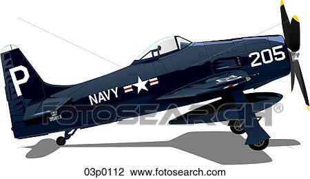 f8f-2 bearcat View Large Clip Art Graphic Clipart - f8f-2 bearcat. Fotosearch