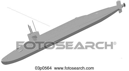 Clipart - lafayette submerging. Fotosearch