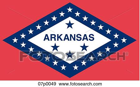 arkansas flag View Large Clip Art Graphic Clip Art - arkansas flag. Fotosearch