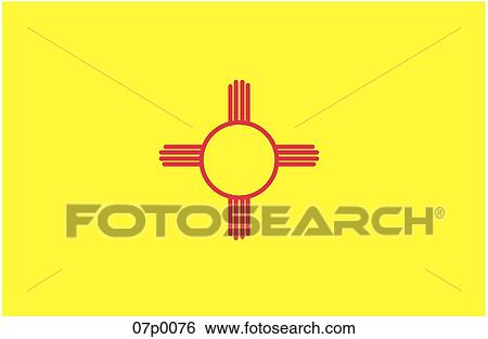 new mexico flag View Large Clip Art Graphic Clip Art - new mexico flag. Fotosearch