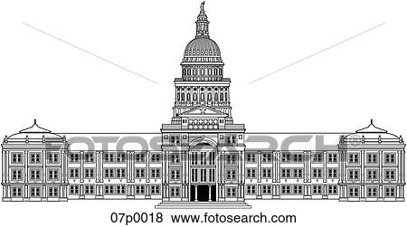texas capitol View Large Clip Art Graphic Clip Art - texas capitol. Fotosearch