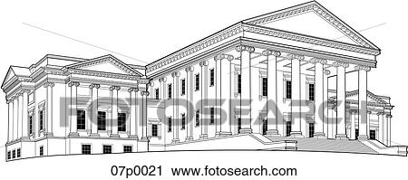 virginia capitol View Large Clip Art Graphic Clipart - virginia capitol. Fotosearch