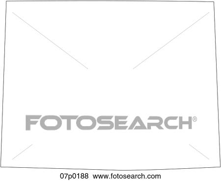 wyoming map View Large Clip Art Graphic Clip Art - wyoming map. Fotosearch