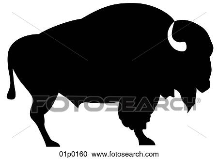 Clipart - buffalo (congress). Fotosearch