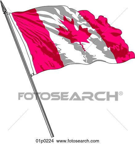 canada waving flag det View Large Clip Art Graphic Clipart - canada waving flag det. Fotosearch