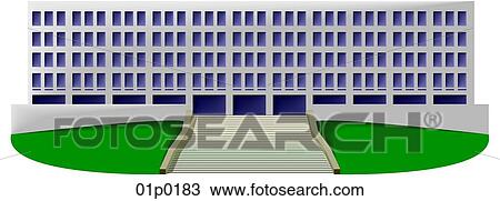Clipart - dept of labor bldg. Fotosearch
