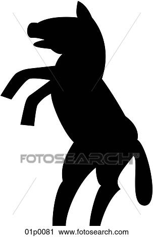 donkey View Large Clip Art Graphic Clipart - donkey. Fotosearch