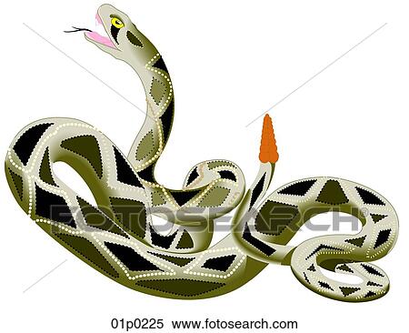 Clipart - don't tread on me!. Fotosearch