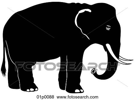 elephant 5 View Large Clip Art Graphic Clip Art - elephant 5. Fotosearch