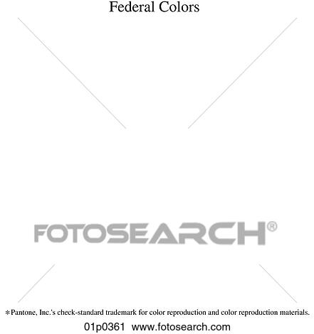 Clipart - federal colors. Fotosearch