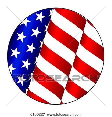 flag in circle View Large Clip Art Graphic Clip Art - flag in circle. Fotosearch