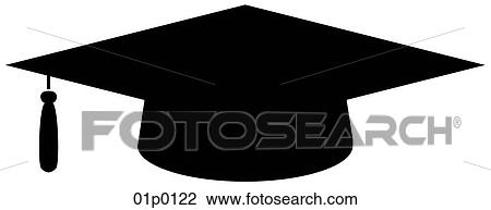 graduate cap View Large Clip Art Graphic Clipart - graduate cap. Fotosearch