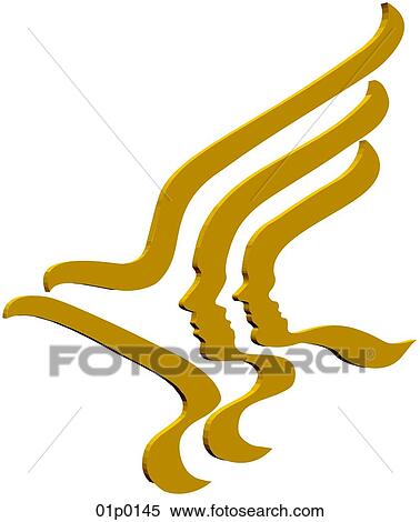 h&hs eagle View Large Clip Art Graphic Clipart - h&hs eagle. Fotosearch