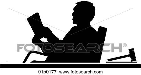 Clip Art - judge. Fotosearch