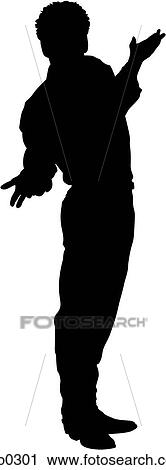 man doubting View Large Clip Art Graphic Clipart - man doubting. Fotosearch