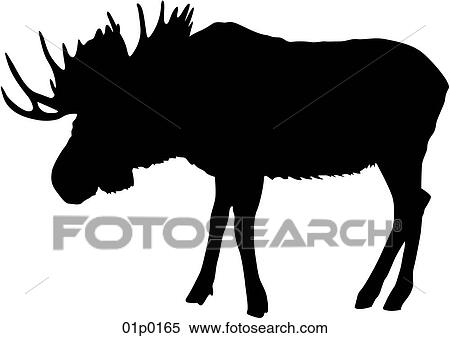 moose (congress) View Large Clip Art Graphic Clipart - moose (congress). Fotosearch
