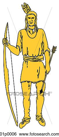 native american View Large Clip Art Graphic Clip Art - native american. Fotosearch