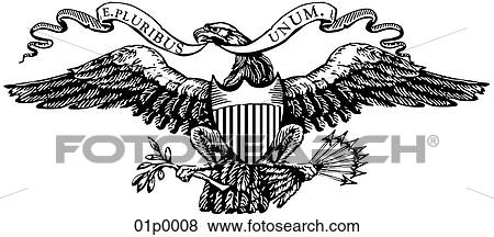 old style eagle View Large Clip Art Graphic Clip Art - old style eagle. Fotosearch