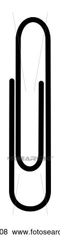 paperclip View Large Clip Art Graphic Clip Art - paperclip. Fotosearch